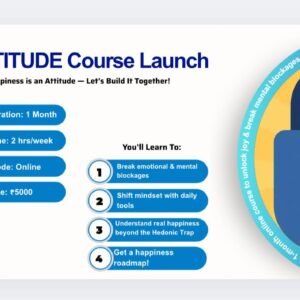 HAPTITUDE: A Joyful Mindset Course for Inner Transformation