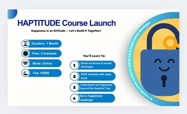 HAPTITUDE: A Joyful Mindset Course for Inner Transformation